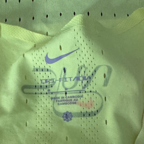 Adidas Black Athletic Tank Top with Nike neon yellow New York marathon tank top. - Picture 2 of 5